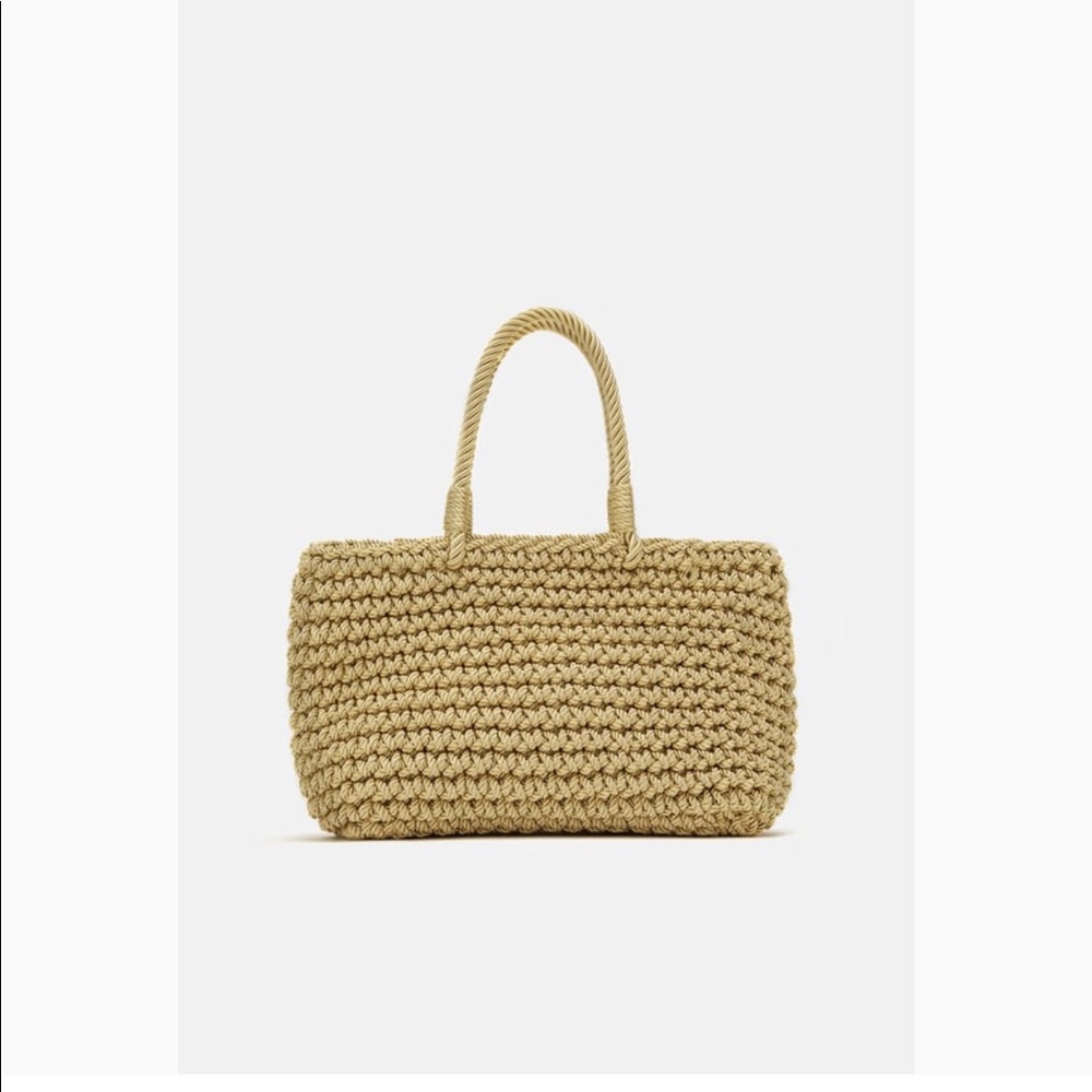 Zara basket handbag - Picture 2 of 6